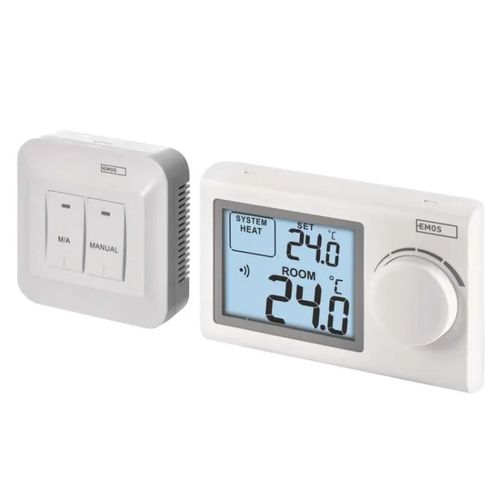 Room manual wireless thermostat P5614, EMOS P5614 8592920064016