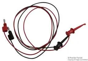 TEST LEAD SET, CLIP-BANANA PLUG, 36" 3782-36-02