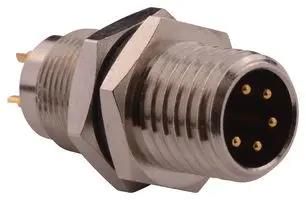 SENSOR CONNECTOR, M8, PLUG, 5POS, PANEL 855-005-103R001