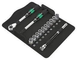 HYBRID RATCHET SET, 1/2" DRIVE, 14PC 05004090001
