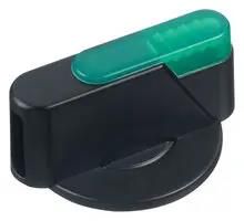 KNOB, GREEN, ILLUMINATED SELECTOR SWITCH HW9Z-FDY-G