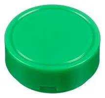 SW BUTTON, ROUND EXTENDED, 22MM, GREEN HW1A-B2G