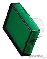 RECTANGULAR LENS, GREEN, PLASTIC 51-903.5