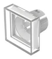 LENS, 15.8MM, ROUND, PLASTIC, WHITE 61-9311.7