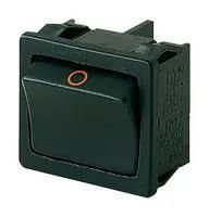 ROCKER SWITCH, DPST, 10A, 250VAC, WHITE 01802.1101-02