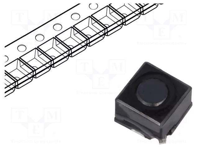 Inductor: wire; SMD; 1000uH; 120mA; 6.1Ω; ±10%; 6.5x6.5x4.8mm BOURNS SRR0604-102KL