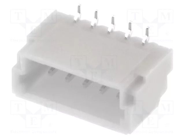 Connector: wire-board; socket; male; 1A; 50V; PIN: 5; SMT; 1mm; 1x5 JST BM05B-SRSS-TB