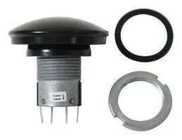 PB SWITCH, SPDT-DB, 10A, 250VAC, SOLDER 76-9440/439088B