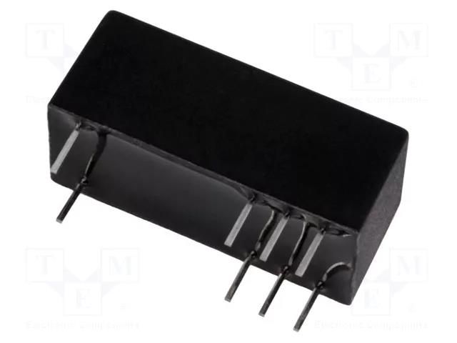 Converter: DC/DC; 0.5W; Uin: 10.8÷13.2VDC; Uout: 12VDC; THT; SRS MEAN WELL SRS-1212
