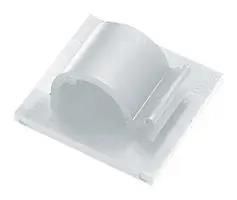 CABLE CLAMP, PA6.6, 9.7MM, NATURAL,PK100 ACC38-A-C