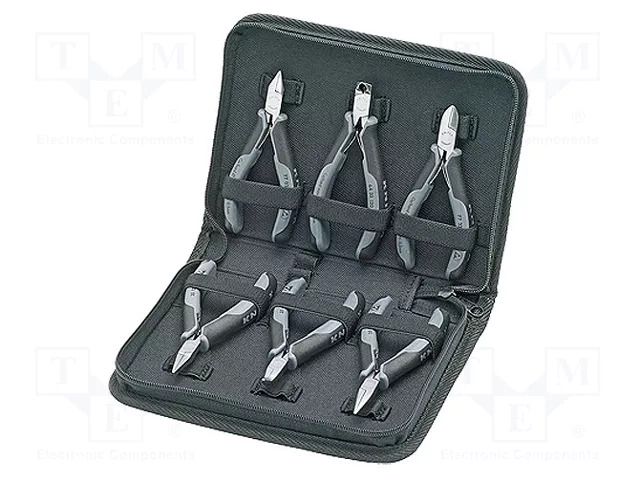 Kit: pliers; 6pcs. KNIPEX KNP.002017