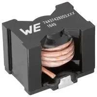 INDUCTOR, 100UH, 11.2A, 20%, SHIELDED 74437529203101