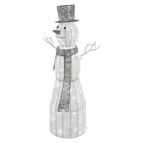 LED Christmas snowman, rattan, 124 cm, indoor, cool white, timer, EMOS DCFC01 8592920093894