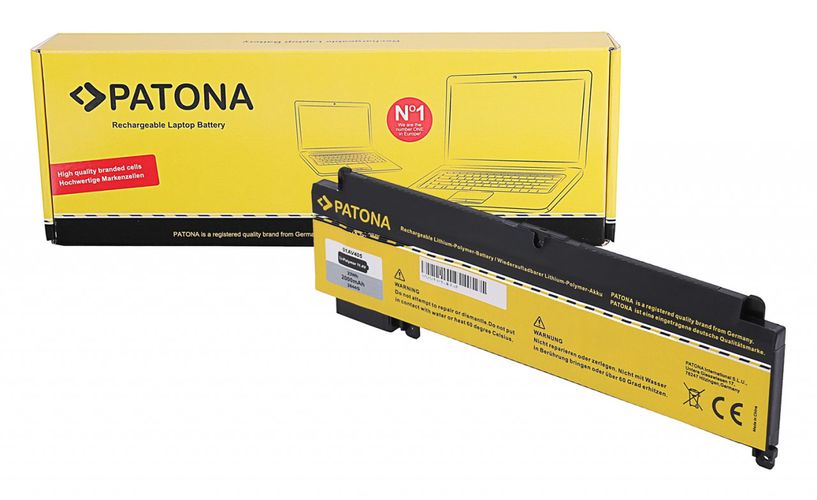 PATONA Battery f. Lenovo Thinkpad T460s T470s 01AV405 01AV406 01AV408 SB10J79003 SB10J79005, PATONA 2844 4055655223362