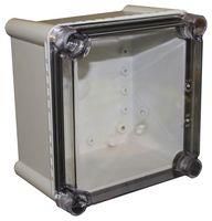 ENCLOSURE, MULTIPURPOSE, PC, GREY/CLEAR CHDX7-221C