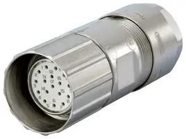 CIRCULAR HOUSING, RCPT, SIZE M23, BRASS 7.106.500.000