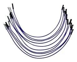 JUMPER WIRE, 24AWG, 20CM, PK10 TW-FP-20