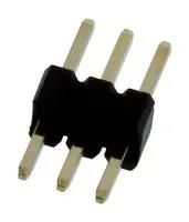 CONNECTOR, HEADER, 3POS, 1ROW, 1.27MM MC-HVT1-S03-G