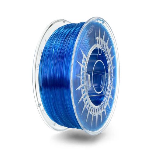 Filament Devil Design PETG 1,75mm 1kg - Super Blue Transparent DEV-18017 5902280031734