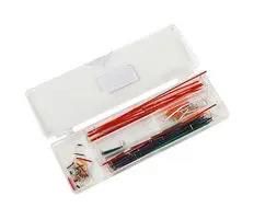 JUMPER WIRE KIT, SOLDERLESS BREADBOARD 21-18986