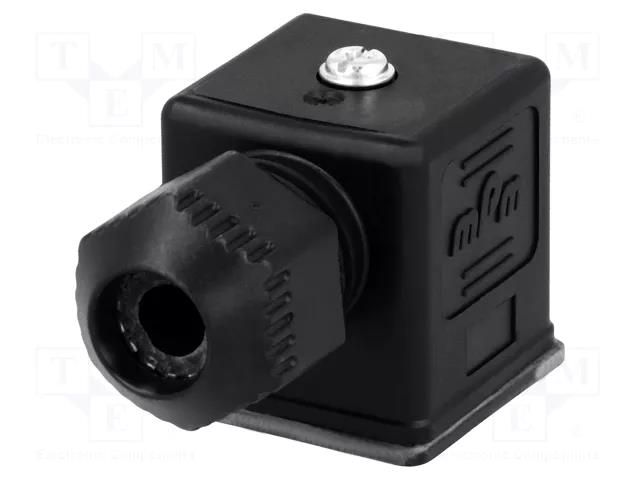Connector: valve connector; plug; form A; 18mm; female; PIN: 4; 250V MOLEX MX-1212010002