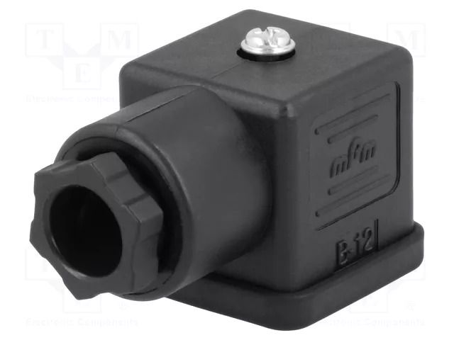 Connector: valve connector; plug; form A; 18mm; female; PIN: 3; 250V MOLEX MX-1210230238