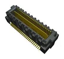 CONNECTOR, HEADER, 104POS, 2ROW, 0.635MM QMS-052-06.75-L-D-PC4