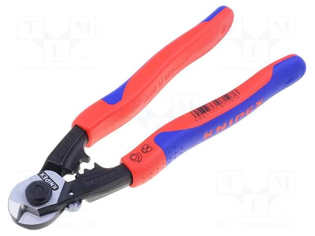 Cutters; without chamfer; 190mm; Blade: about 64 HRC KNIPEX KNP.9562190