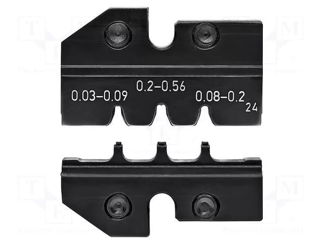 Crimping jaws; terminals D-Sub connectors KNIPEX KNP.974924