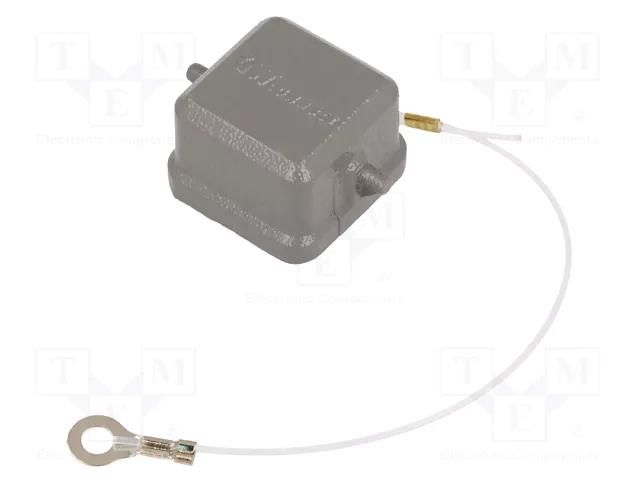 Protection cover; size 3A; cord; for latch; metal; 7803.6804.0 MOLEX MX-93601-0710