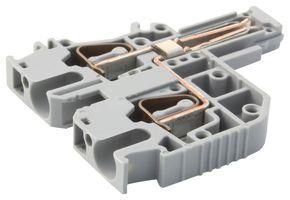 MODULAR PLUG, 1-P, DIN RAIL TB, LEFT SCP-PTD2.5/1LGREY