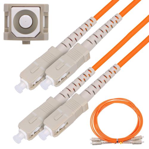 Extralink SC/UPC-SC/UPC | Patchcord | Multi mode, Duplex, 50/125, 3mm, 1m, EXTRALINK EX.3692 5902560363692