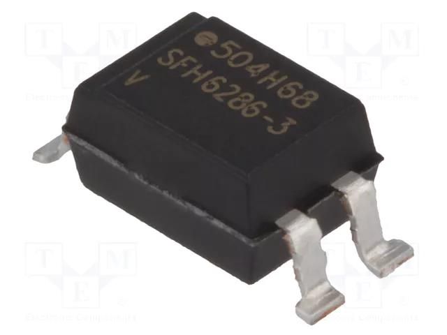 Optocoupler; SMD; Ch: 1; OUT: transistor; Uinsul: 5.3kV; Uce: 55V VISHAY SFH6286-3T