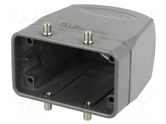 Enclosure: for HDC connectors; size 10B; for cable; high; metal MOLEX MX-93601-1619