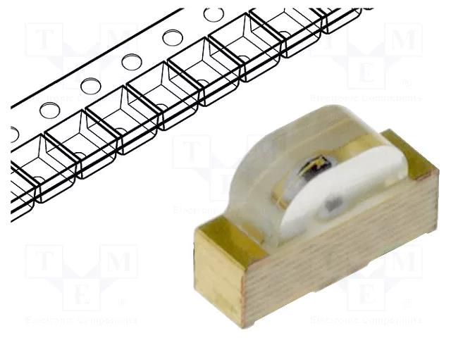 LED; SMD; 1104; yellow; 40÷60mcd; 3x2x1mm; 120°; 20mA; λd: 595nm KINGBRIGHT ELECTRONIC KPA-3010SYC