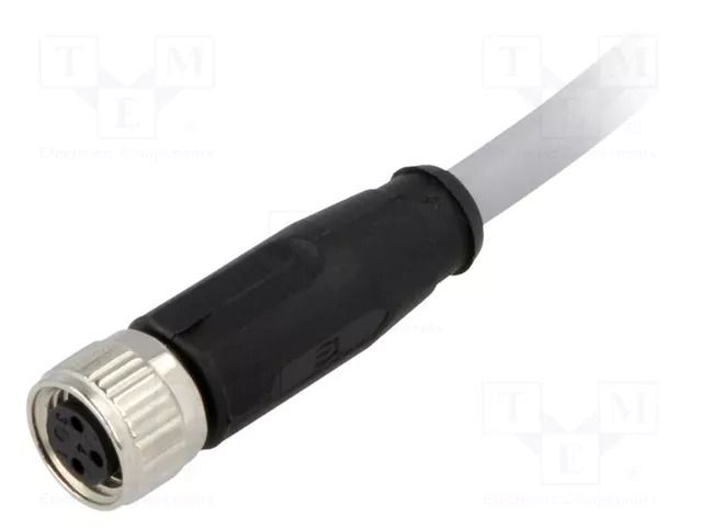 Connector: M8; female; PIN: 3; straight; with lead; plug; 7.5m; PVC HARTING 21348100380075