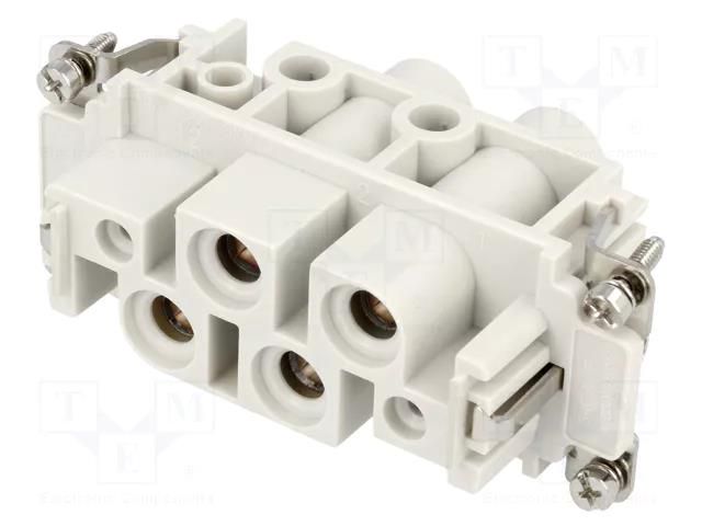 Connector: HDC; contact insert; female; GWconnect; PIN: 4; 80A; 500V MOLEX MX-936010197