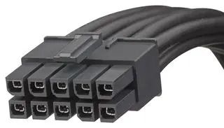 CABLE ASSY, 10POS, RCPT-RCPT, 150MM 45136-1001