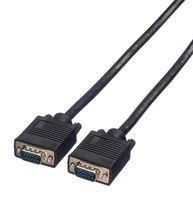 CABLE, HD D-SUB PLUG-PLUG, BLACK, 10M 11.04.5210