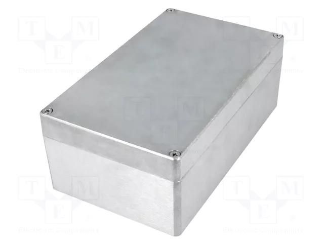 Enclosure: multipurpose; X: 120mm; Y: 200mm; Z: 75mm; aluminium; IP67 GAINTA G123-IP67