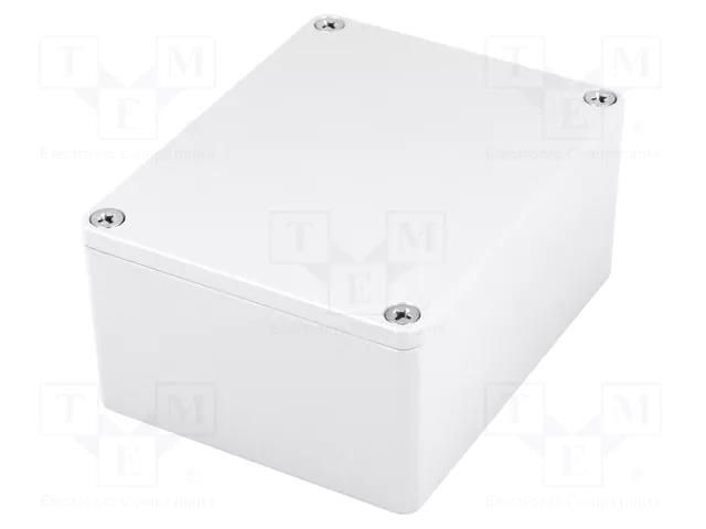 Enclosure: multipurpose; X: 90mm; Y: 115mm; Z: 55mm; aluminium; IP67 GAINTA G113G-IP67