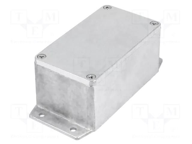 Enclosure: multipurpose; X: 65mm; Y: 115mm; Z: 55mm; aluminium; IP67 GAINTA G111MF-IP67