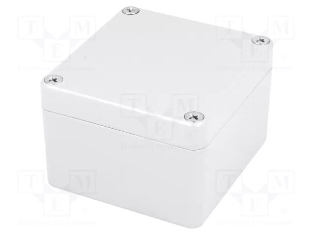 Enclosure: multipurpose; X: 74.6mm; Y: 79.6mm; Z: 52mm; aluminium GAINTA G110G-IP67