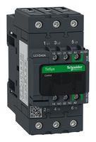 CONTACTOR, 3PST-NO, 250V, DIN RAIL/PANEL LC1D40AKUE