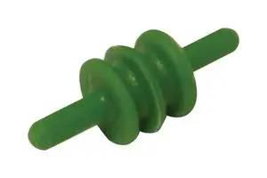 CAVITY PLUG, 1POS, GRN, AUTOMOTIVE CONN 15305171