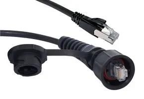 SEALED ENET, RJ45, PLUG, 8POS, CABLE SS-39400-003