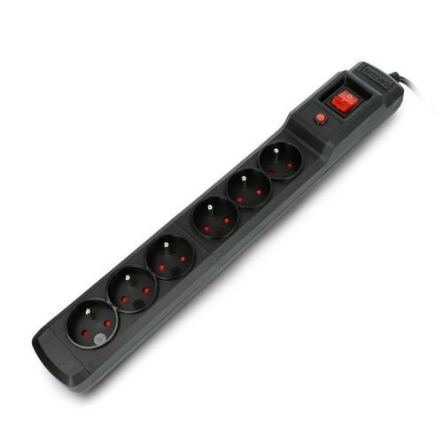 Power strip with protection Armac Multi M6 black - 6 sockets - 3m AAC-18556 5904722193123