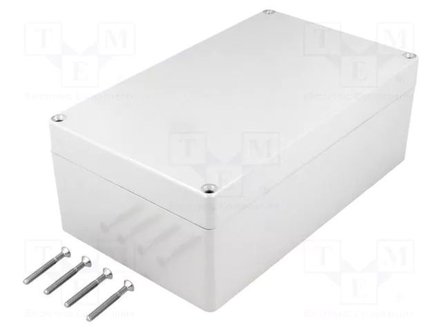 Enclosure: multipurpose; X: 120mm; Y: 200mm; Z: 75mm; aluminium; IP67 GAINTA G123G-IP67