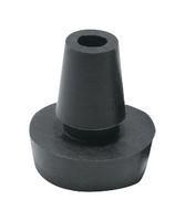 FEET, ROUND, TPE, PRESS FIT, 8.12MM, BLK POF-12664