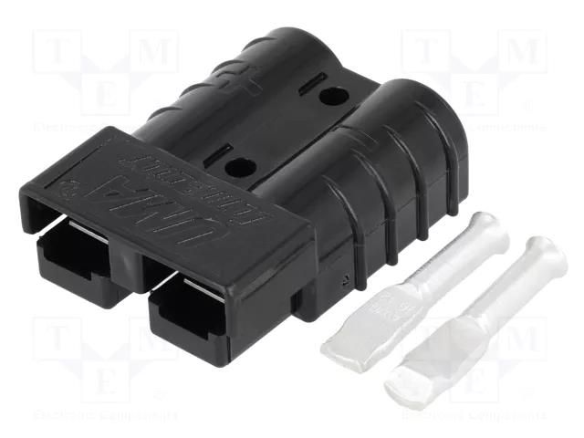 Connector: wire-wire; plug; hermaphrodite; 80V; PIN: 2; for cable ENCITECH 1130-0201-05